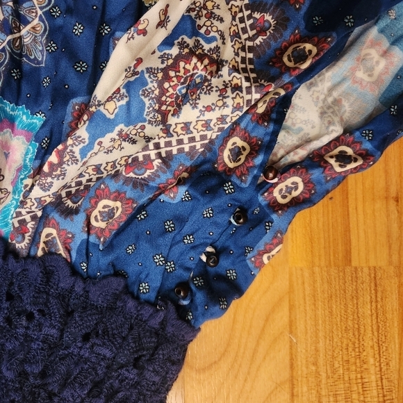 Hale Bob Boho Off Shoulder Size Small - Picture 3 of 6